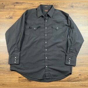 Plains Western Wear Big Man Pearl Snap